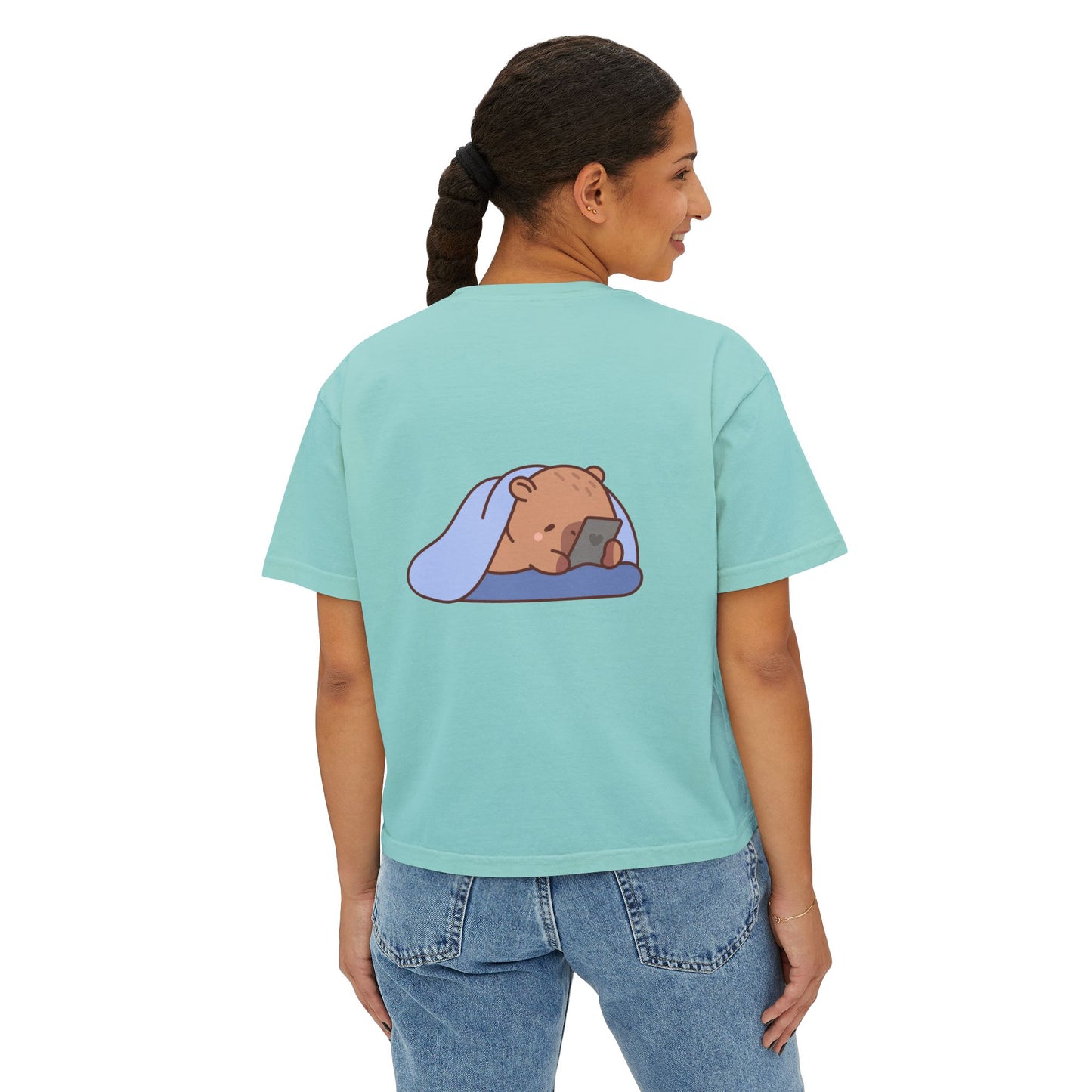 Sshhhh!! Im Busy Women's Boxy Tee