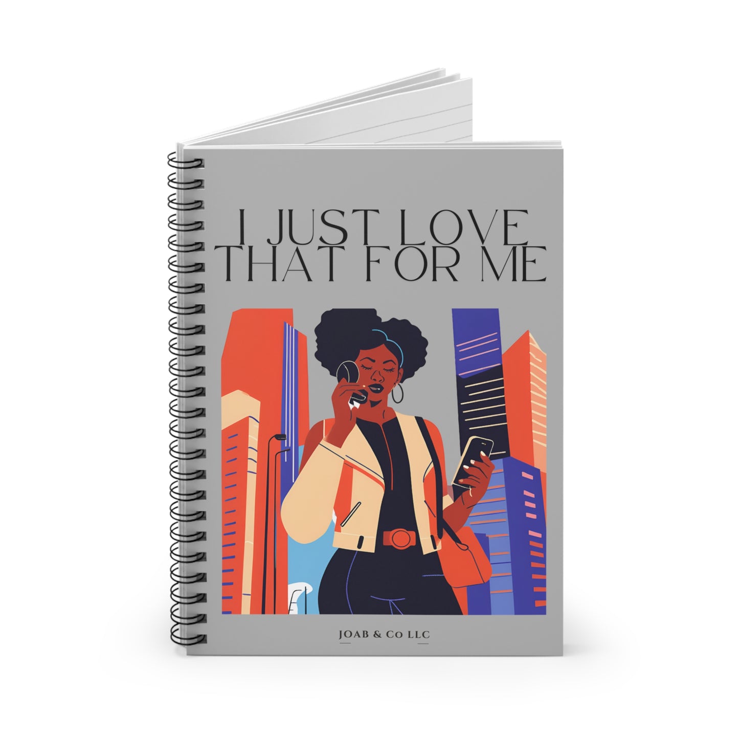 I Just Love That For Me Spiral Notebook - Ruled Line