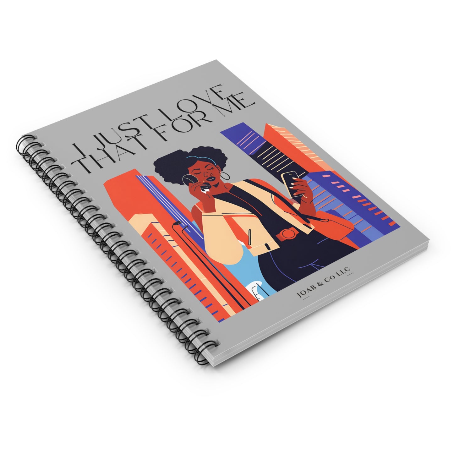 I Just Love That For Me Spiral Notebook - Ruled Line