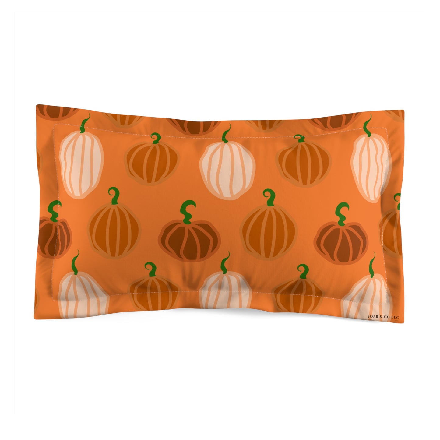 Pumpkin Microfiber Pillow Sham