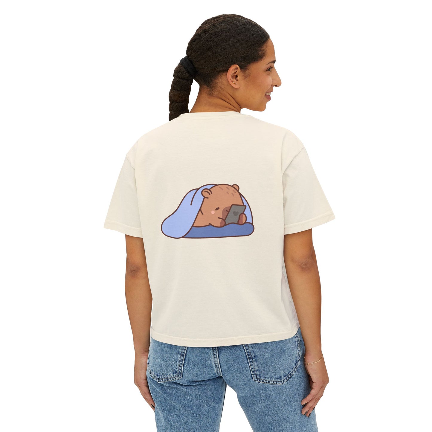 Sshhhh!! Im Busy Women's Boxy Tee