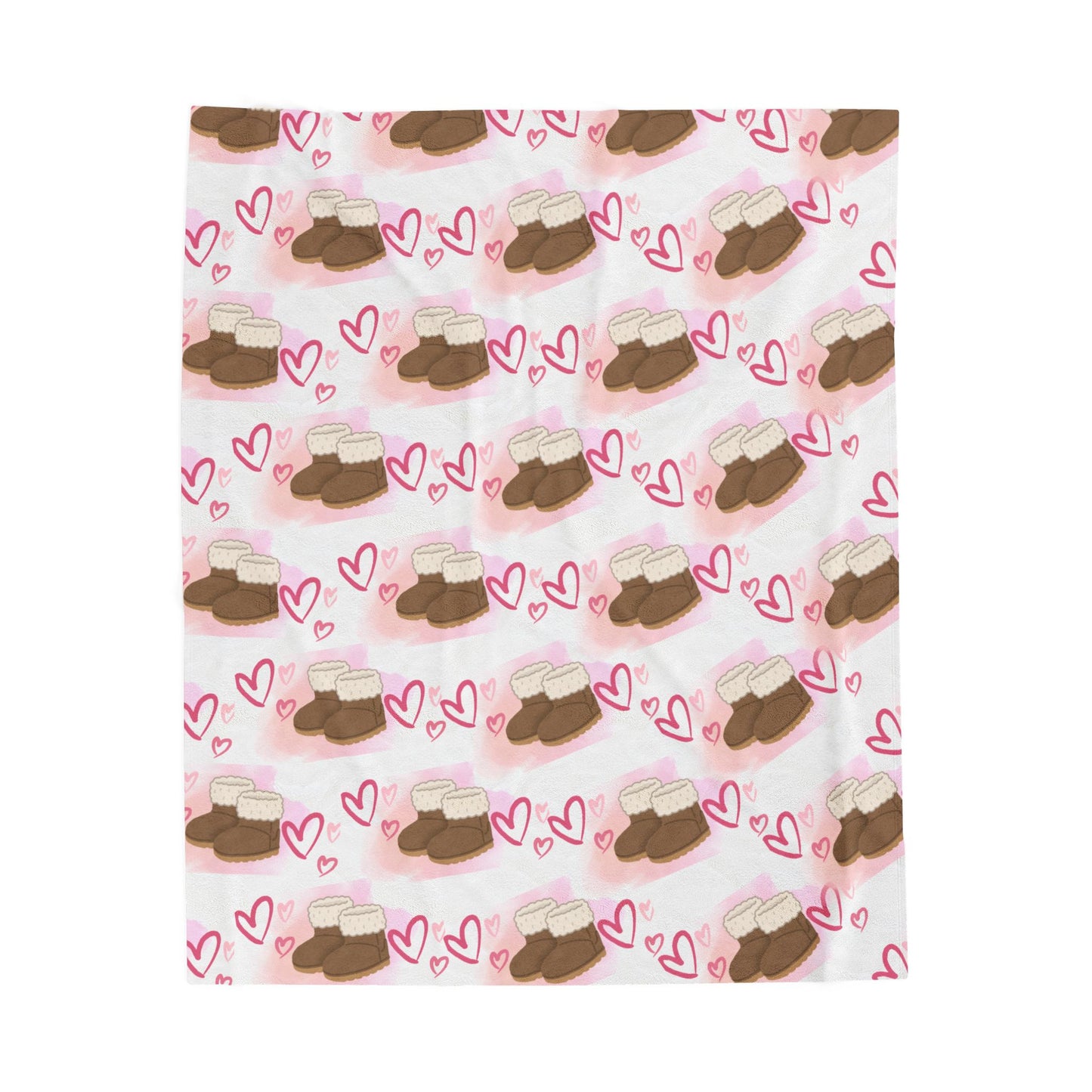 UGG Lover Velveteen Plush Blanket