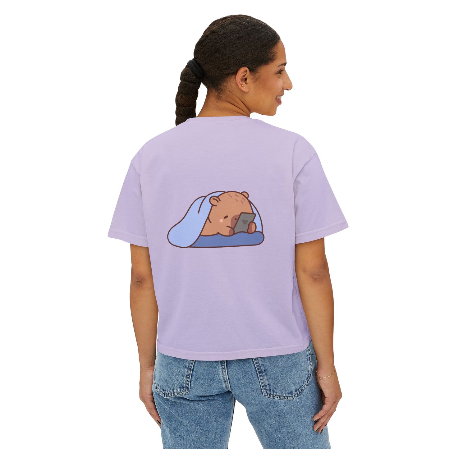Sshhhh!! Im Busy Women's Boxy Tee