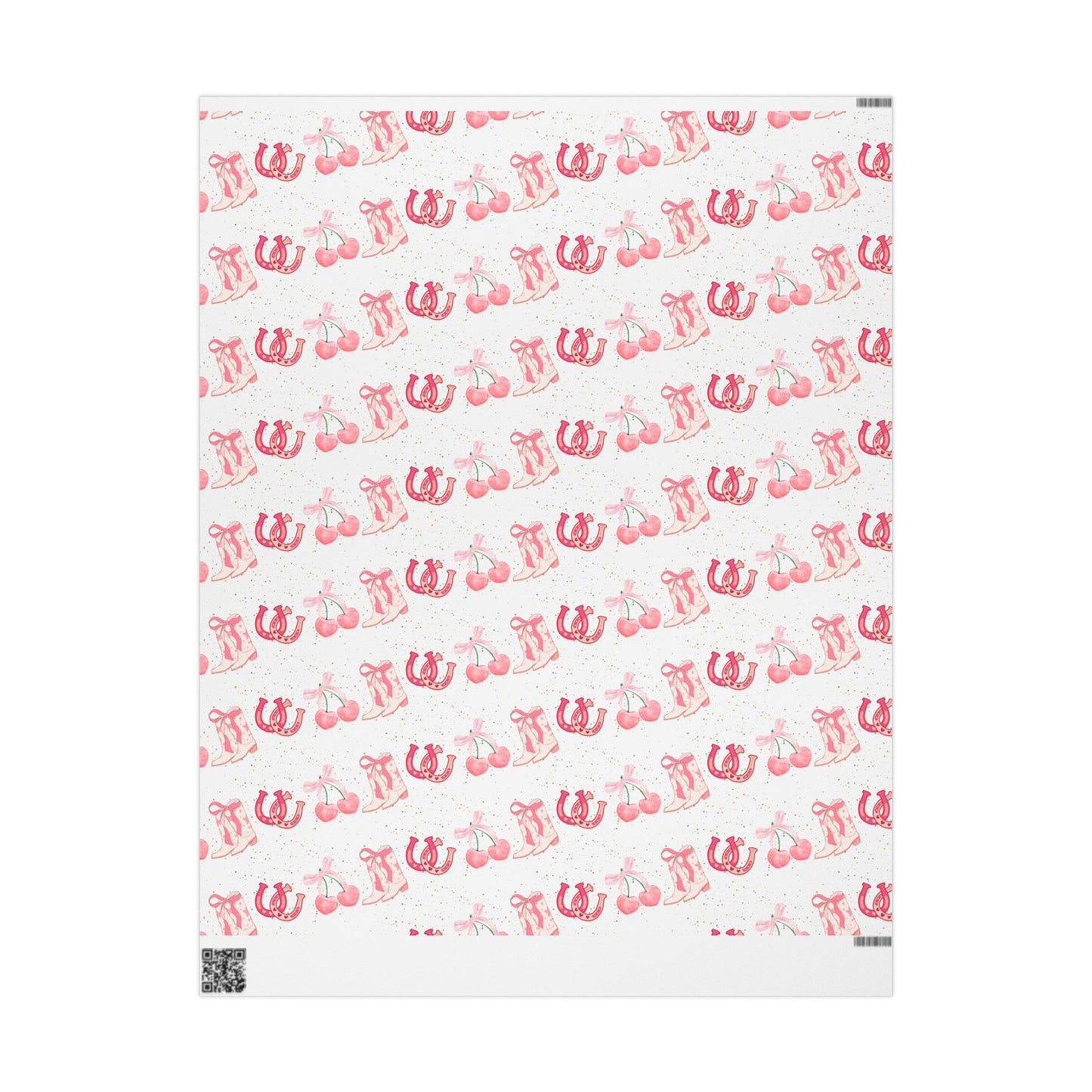 Pink Cowgirl Wrapping Papers