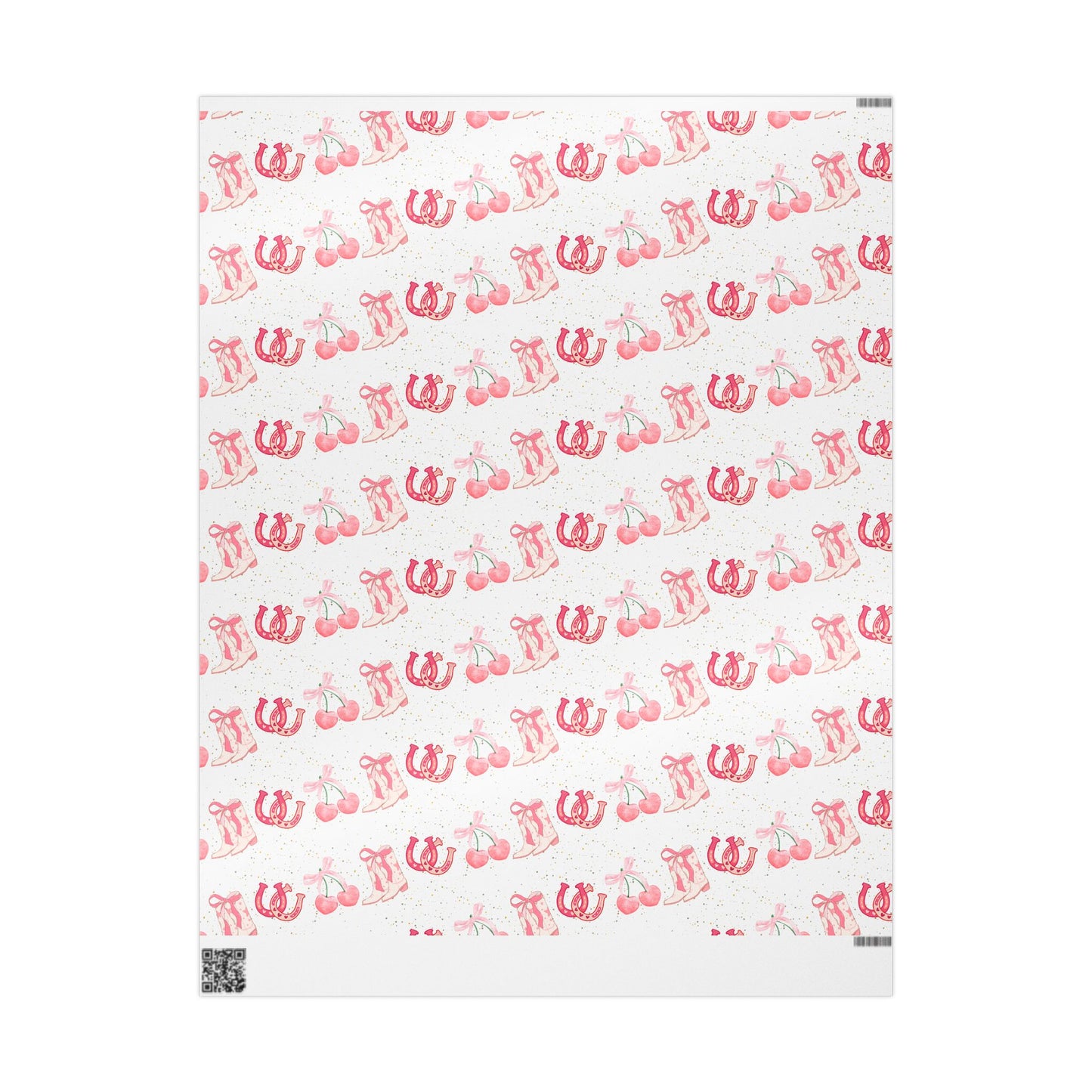 Pink Cowgirl Wrapping Papers