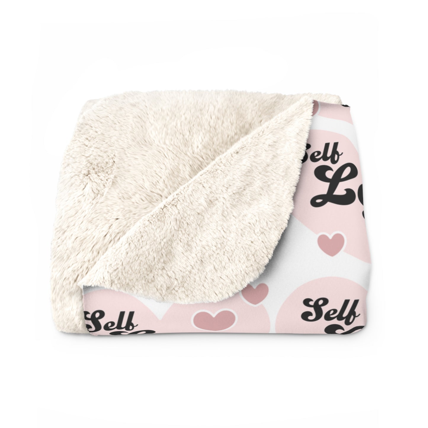 Self Love Club Sherpa Fleece Blanket