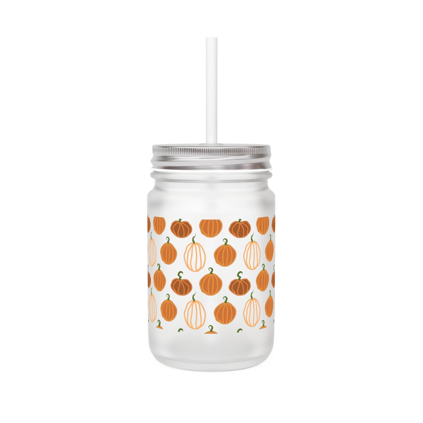 Pumpkin Theme Mason Jar