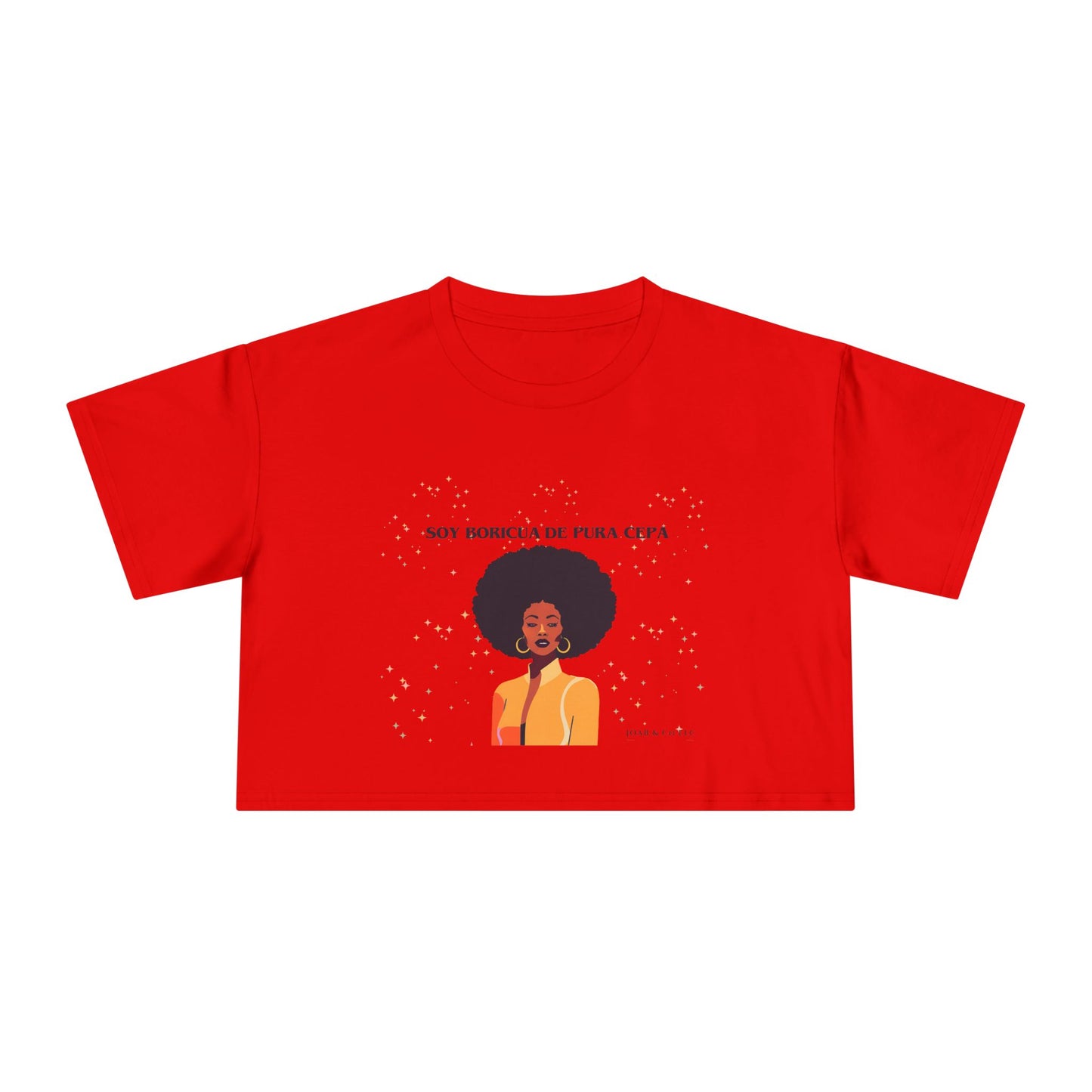 Puerto Rican Women's Crop Tee