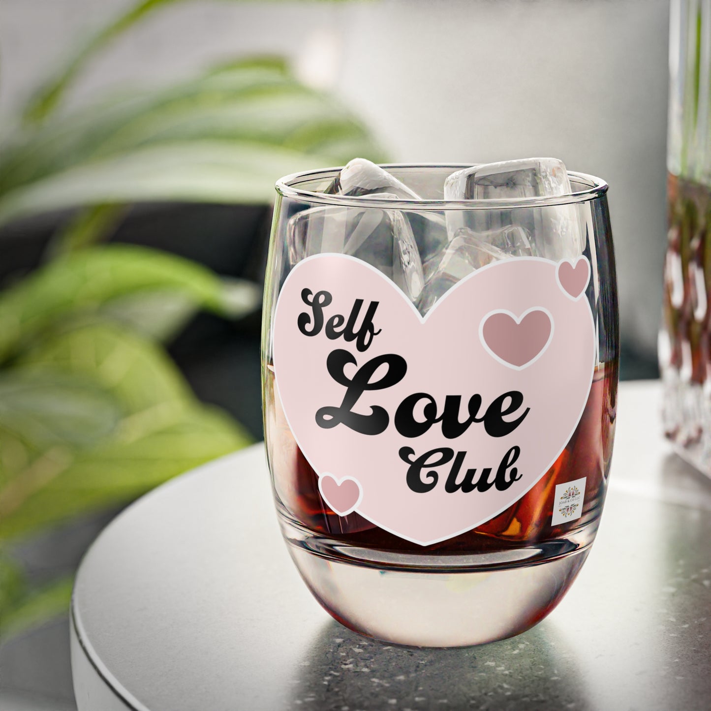 Self Love Club Wine Glass