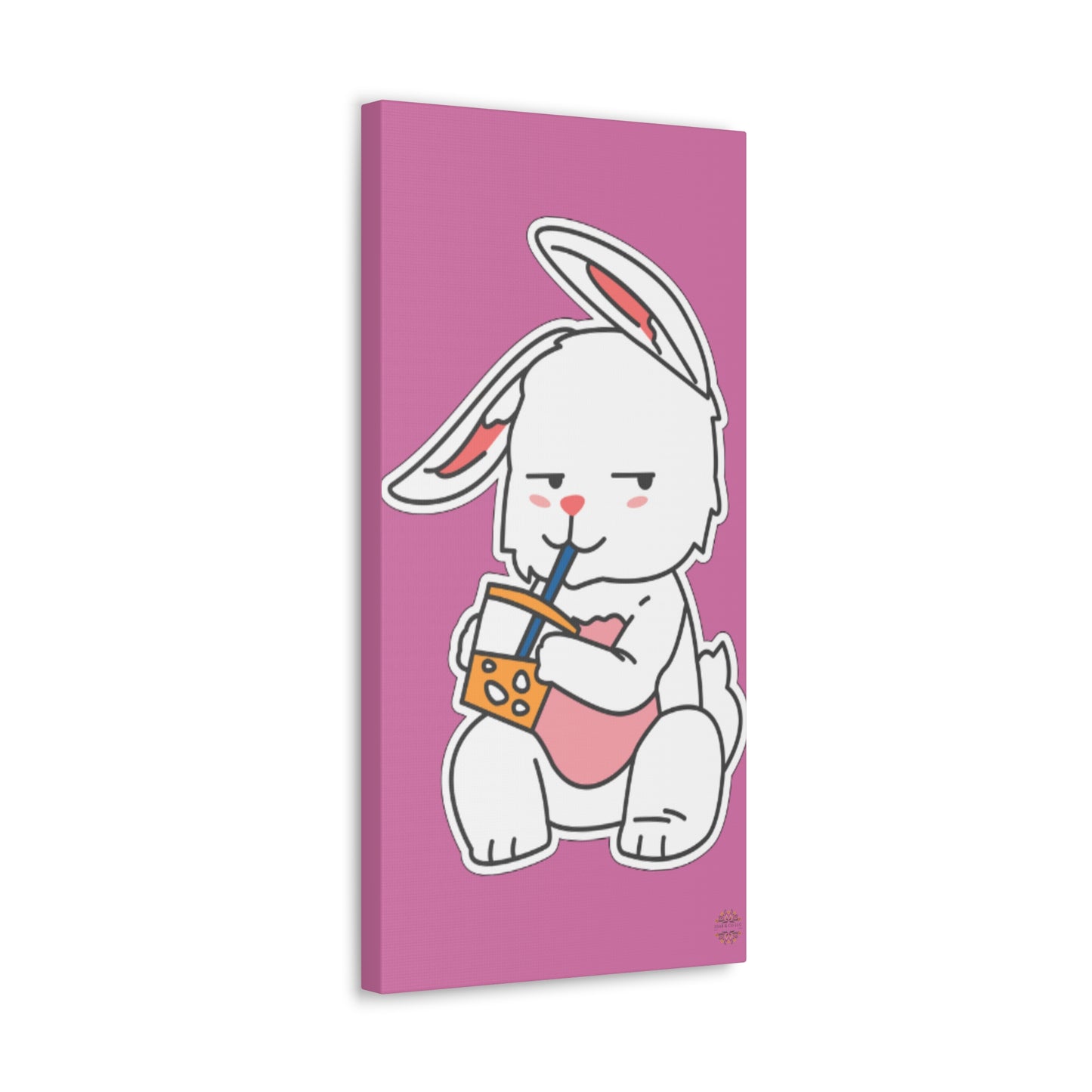 Classic Side Eye Bunny Canvas