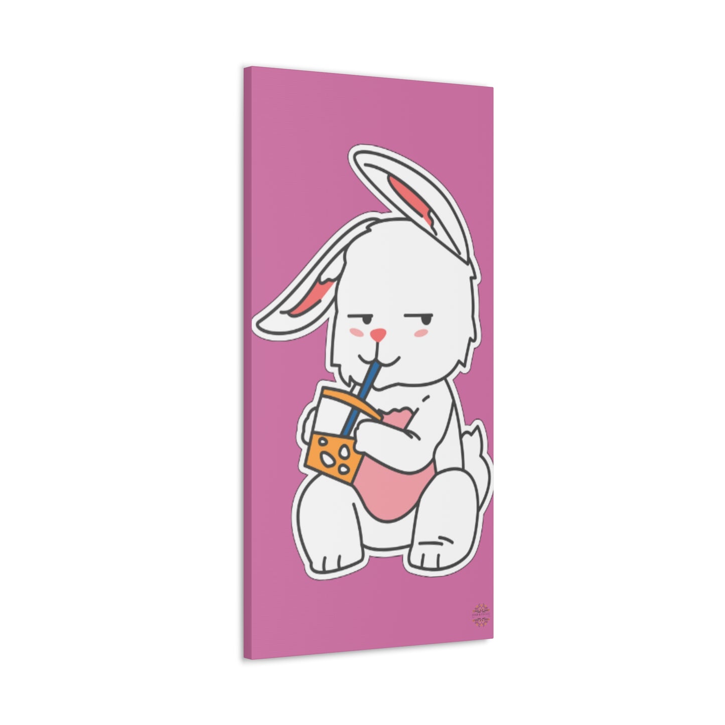 Classic Side Eye Bunny Canvas