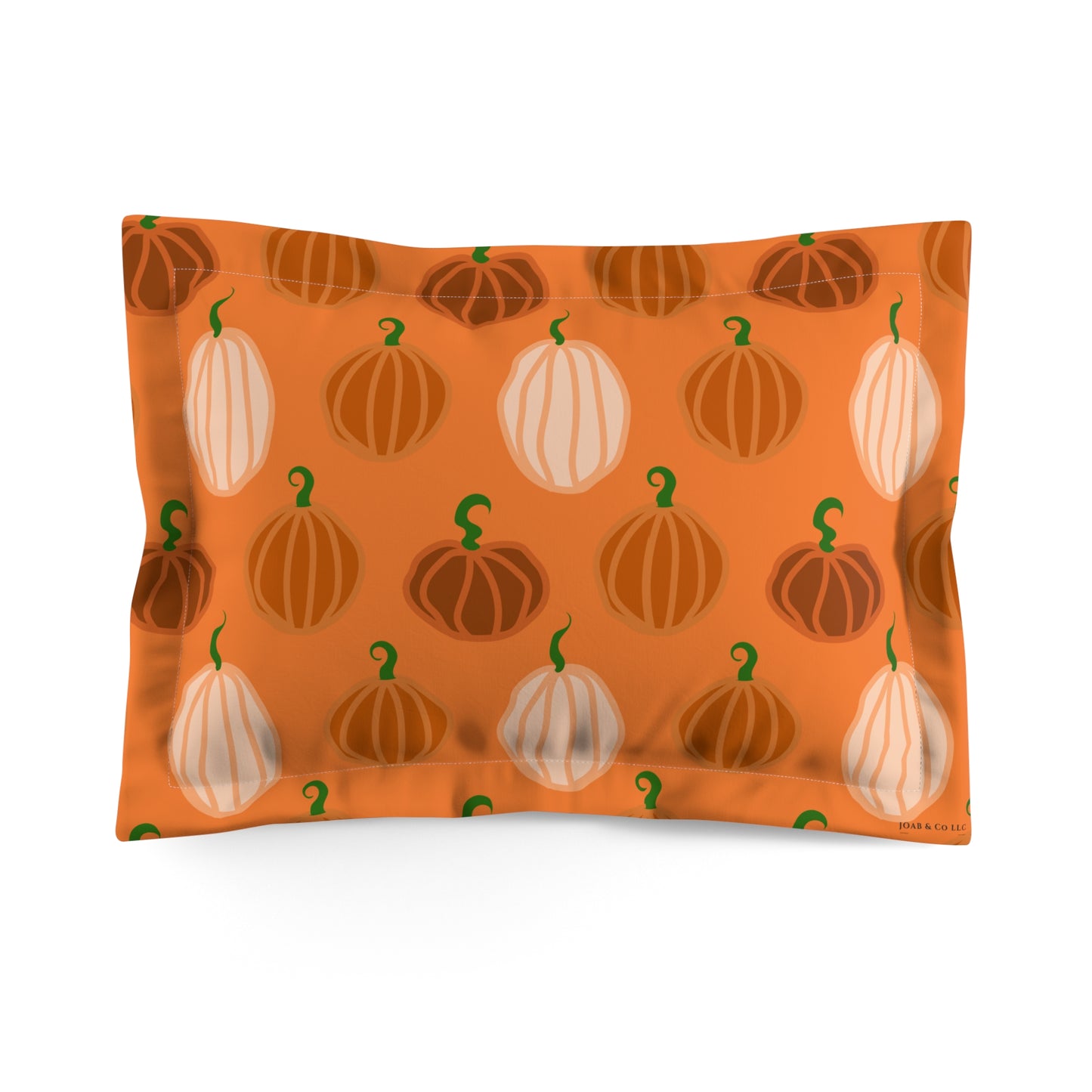 Pumpkin Microfiber Pillow Sham