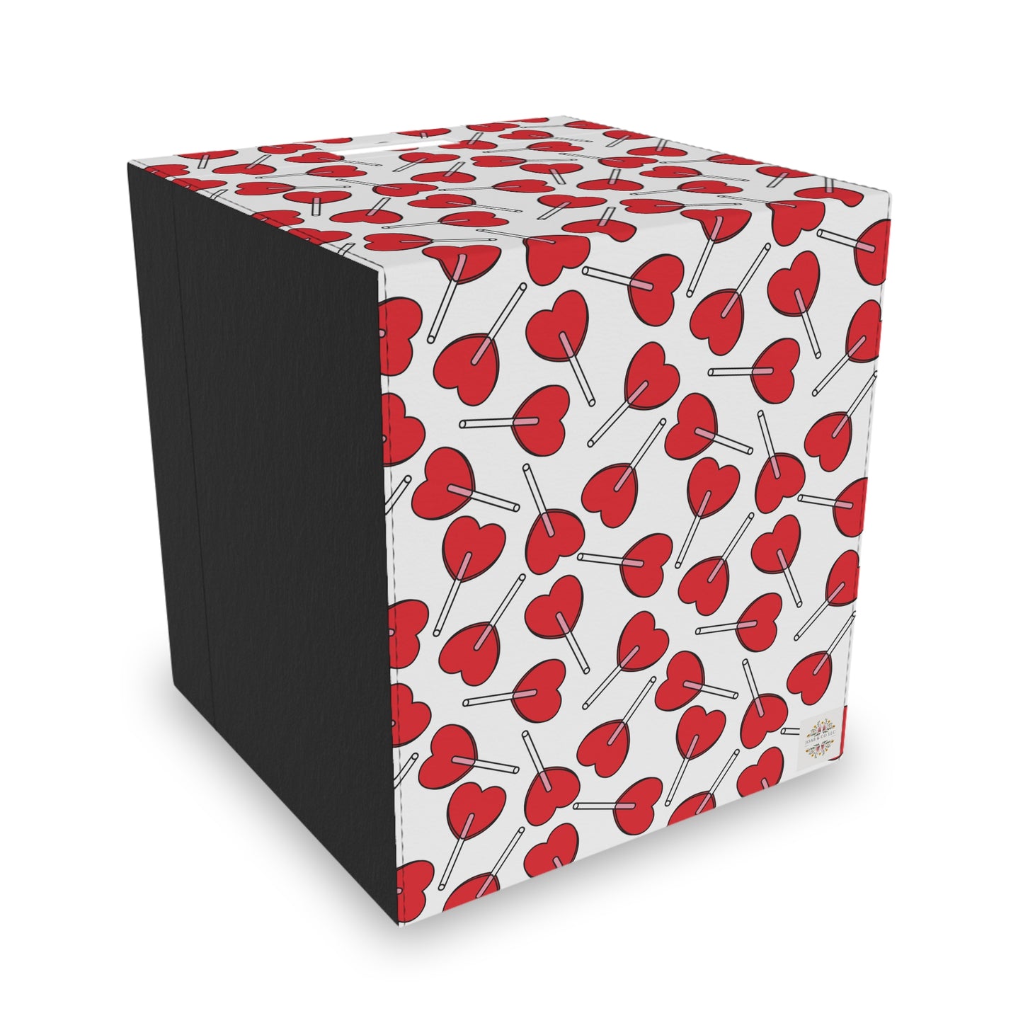 Heart Lollipop Felt Storage Box