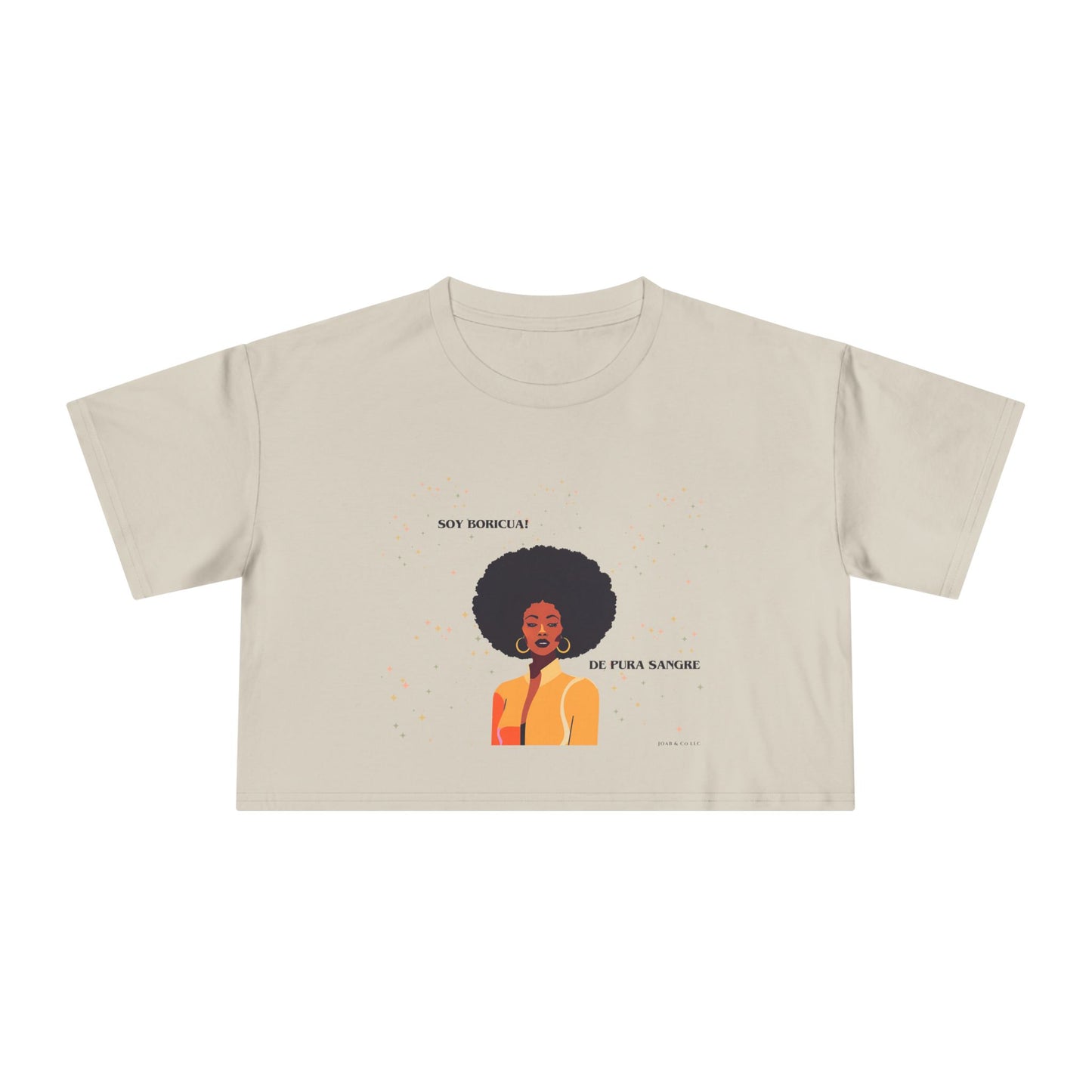 Puerto Rican Women's Crop Tee