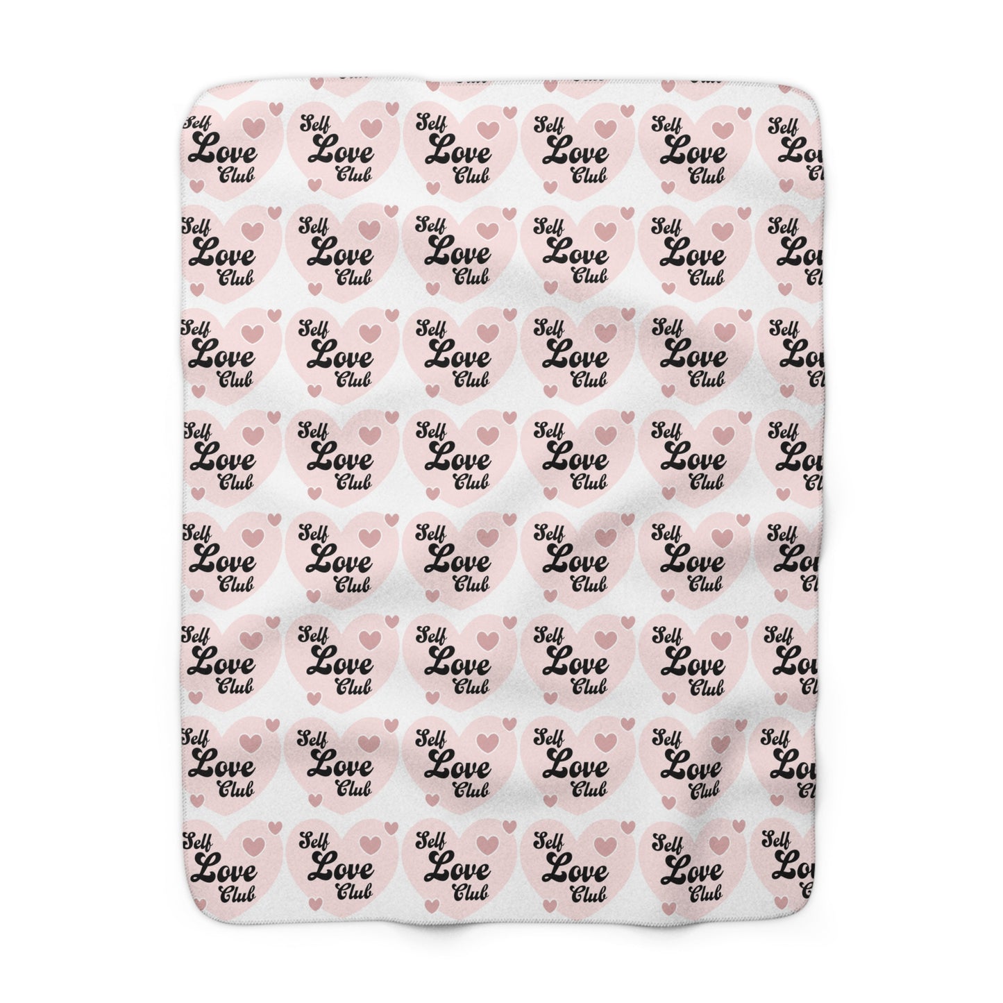 Self Love Club Sherpa Fleece Blanket