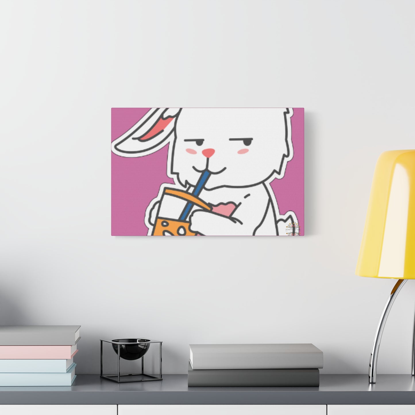 Classic Side Eye Bunny Canvas
