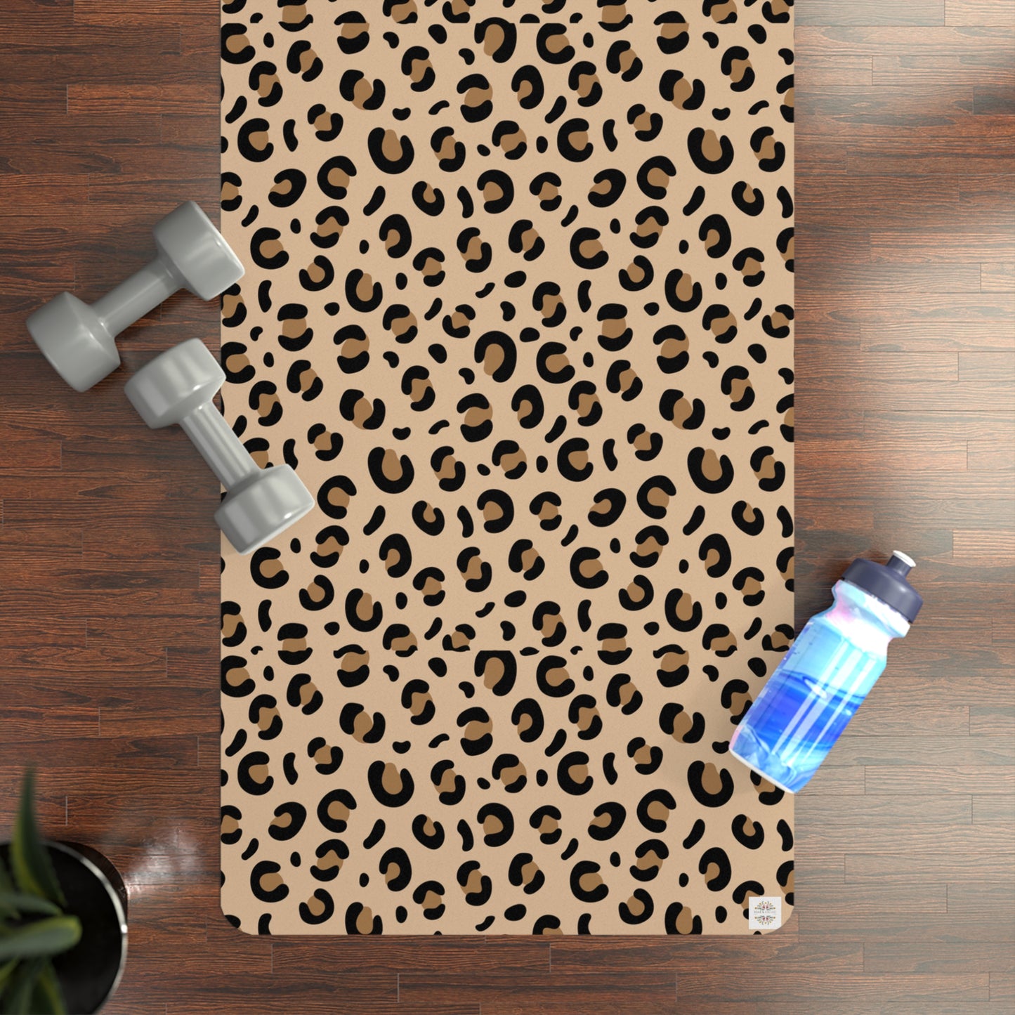 Leopard Rubber Yoga Mat
