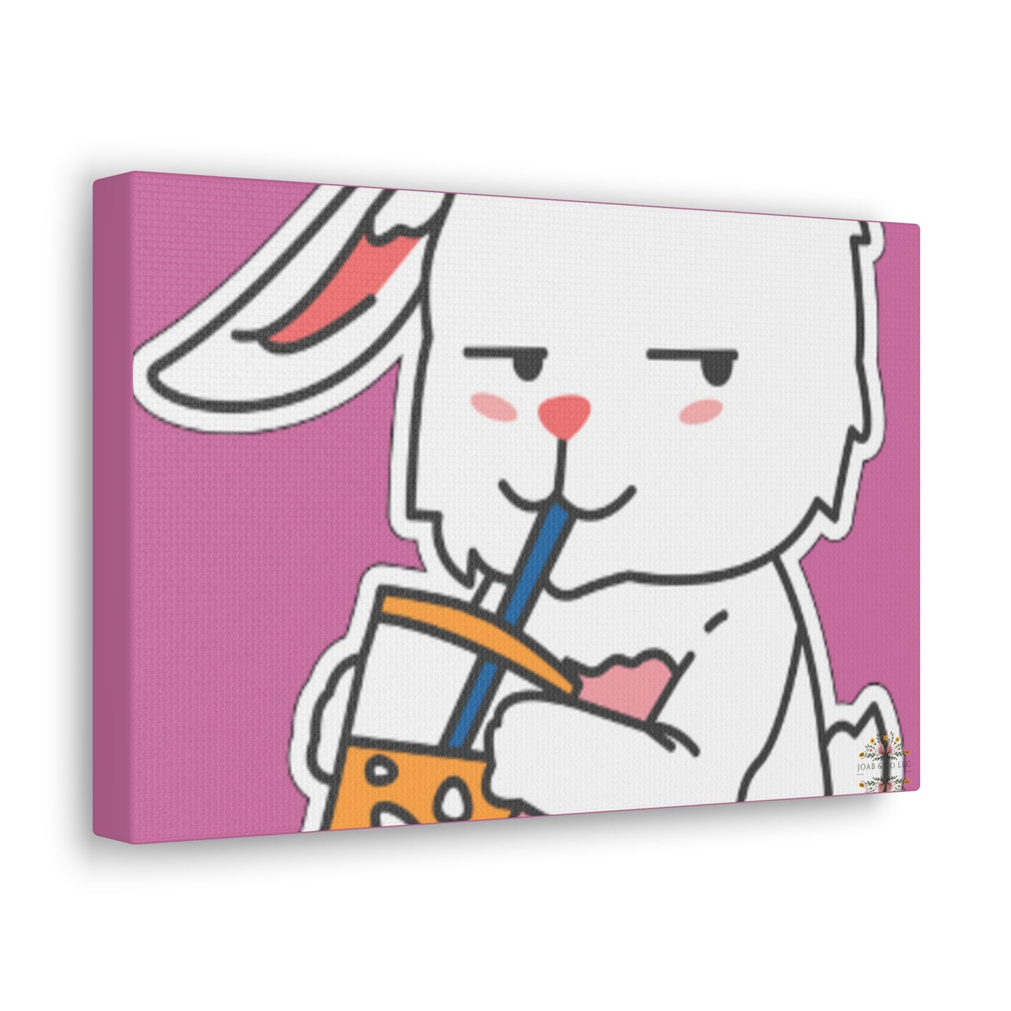 Classic Side Eye Bunny Canvas