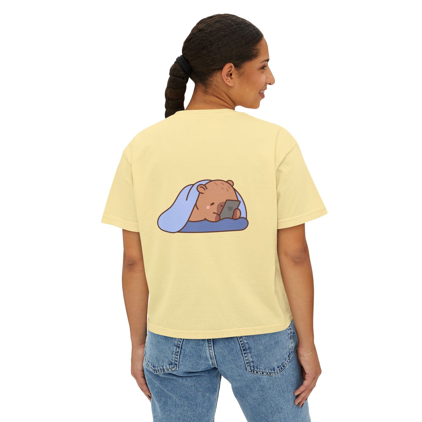 Sshhhh!! Im Busy Women's Boxy Tee