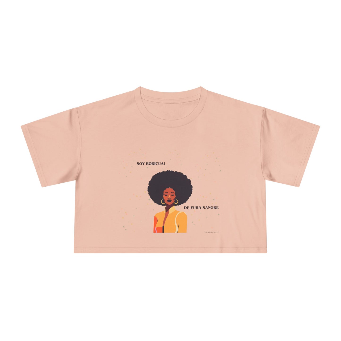 Puerto Rican Women's Crop Tee