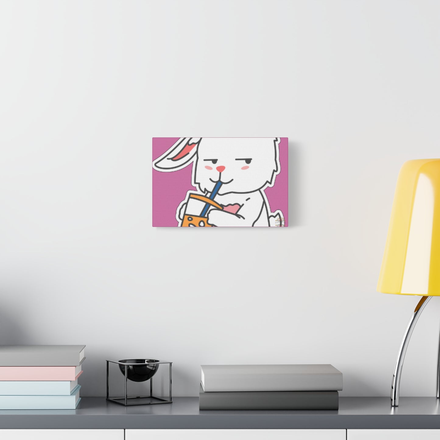 Classic Side Eye Bunny Canvas