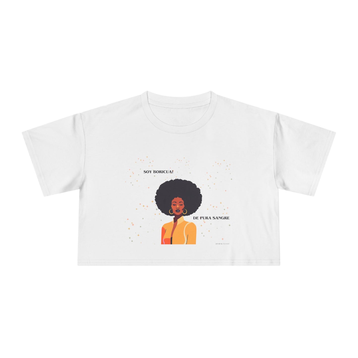 Puerto Rican Women's Crop Tee