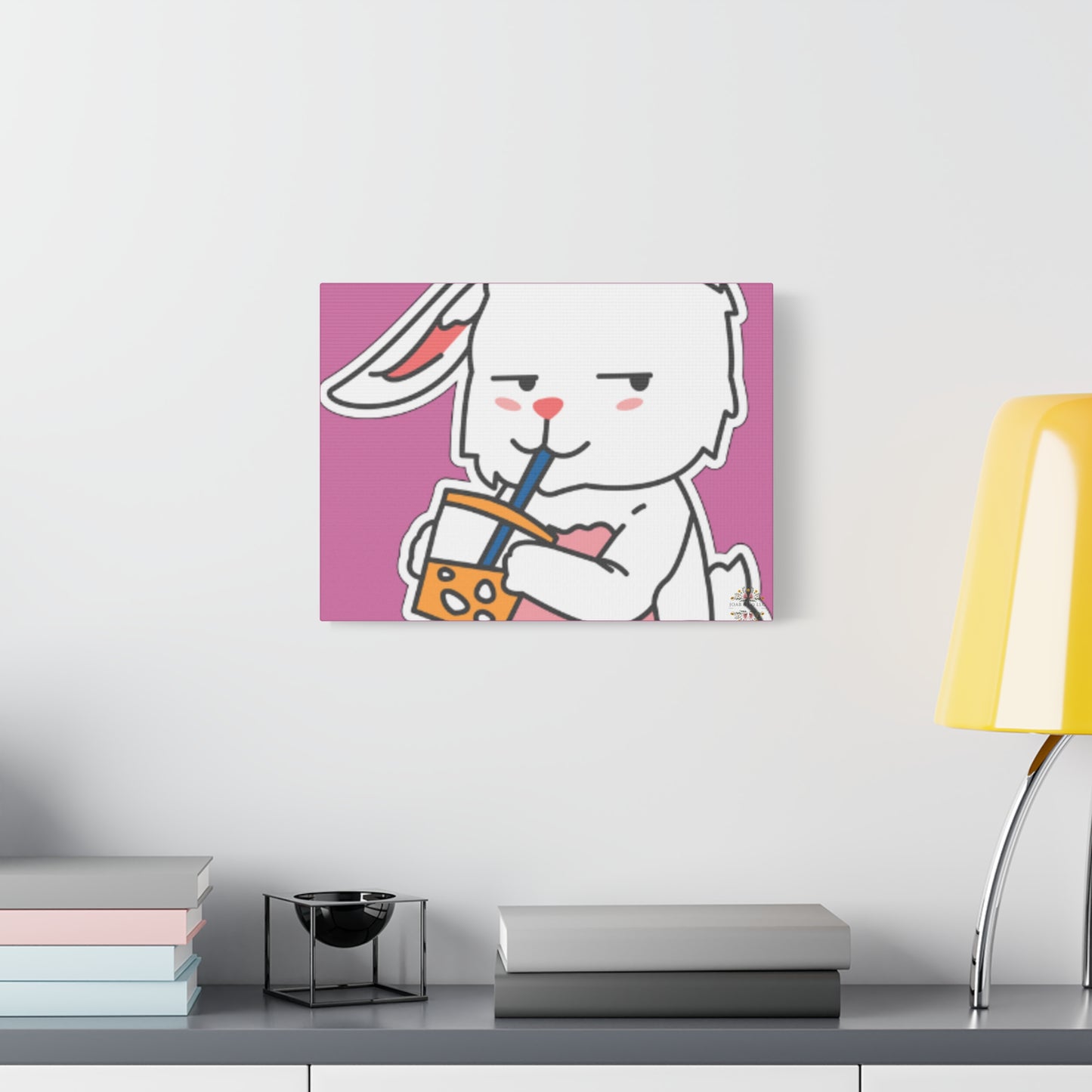 Classic Side Eye Bunny Canvas