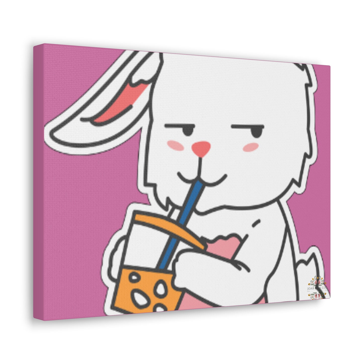 Classic Side Eye Bunny Canvas