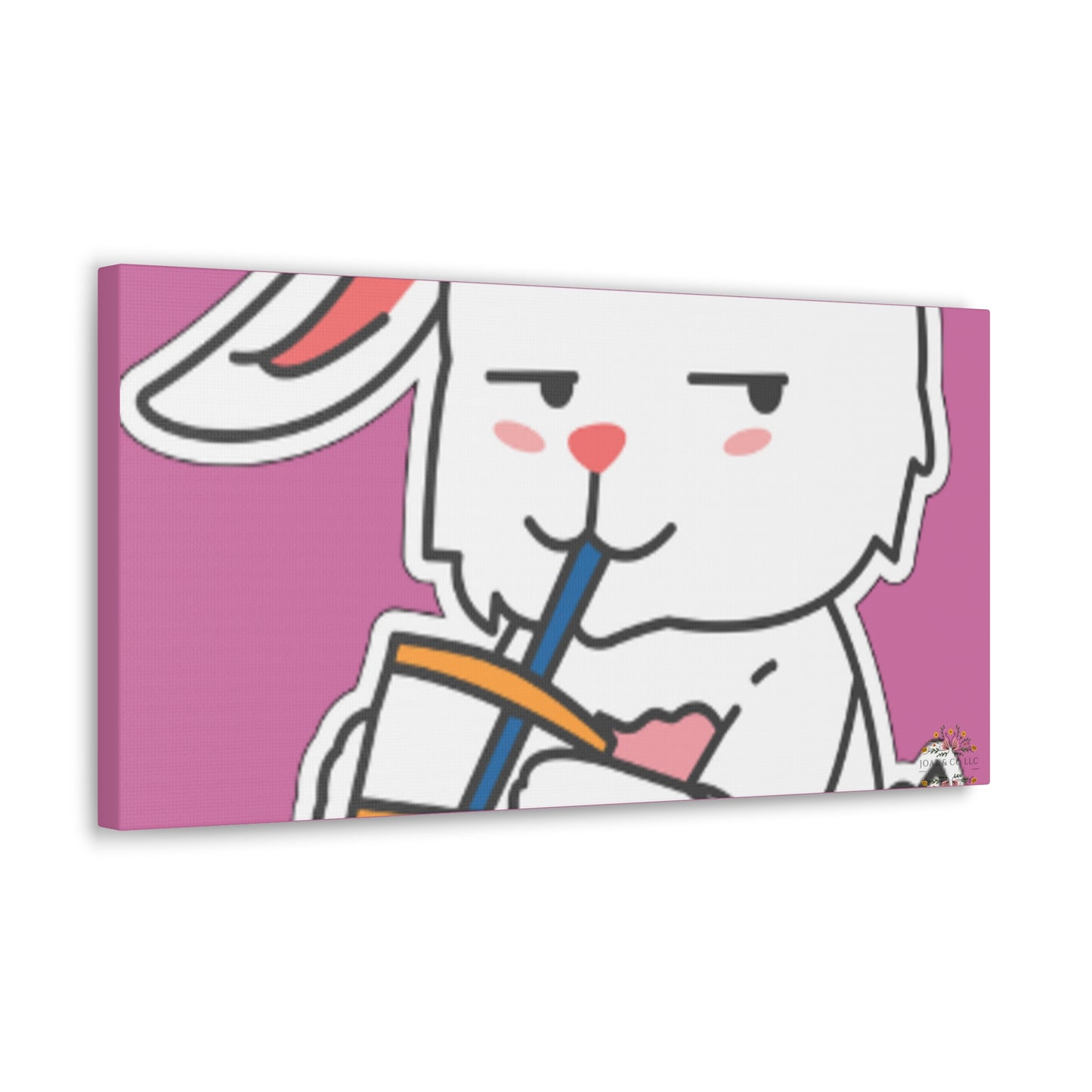 Classic Side Eye Bunny Canvas