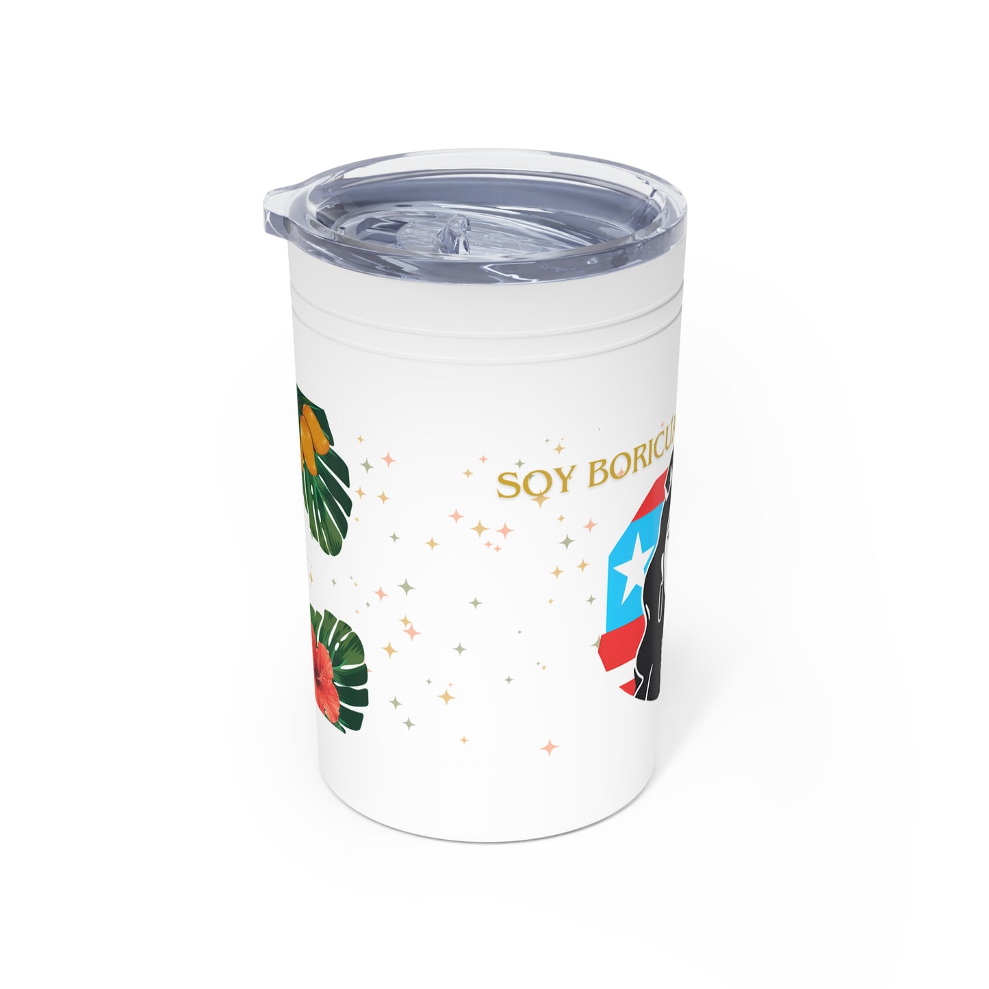Soy Boricua De Pura Cepa Vacuum Insulated Tumbler, 11oz
