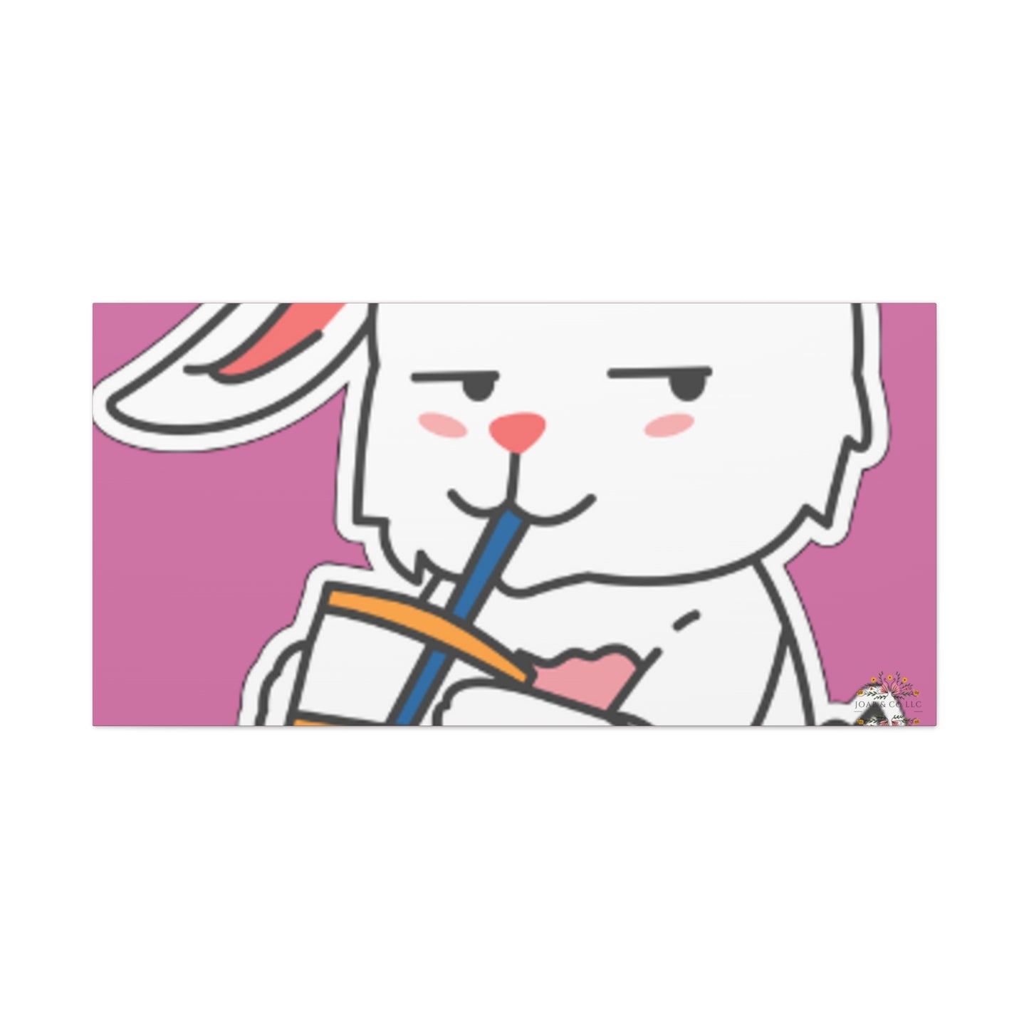 Classic Side Eye Bunny Canvas